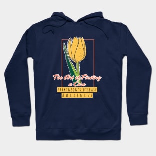 The Art of Finding Cure Parkinsons Awareness Hoodie